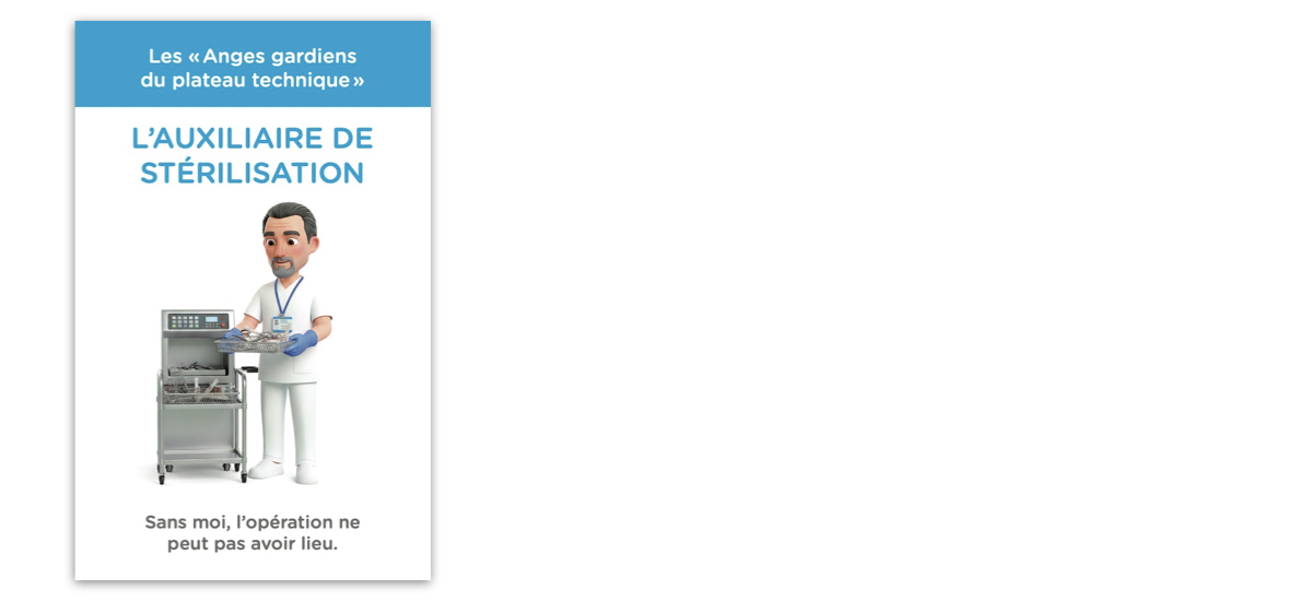 Image de la carte auxiliaire de stérilisation