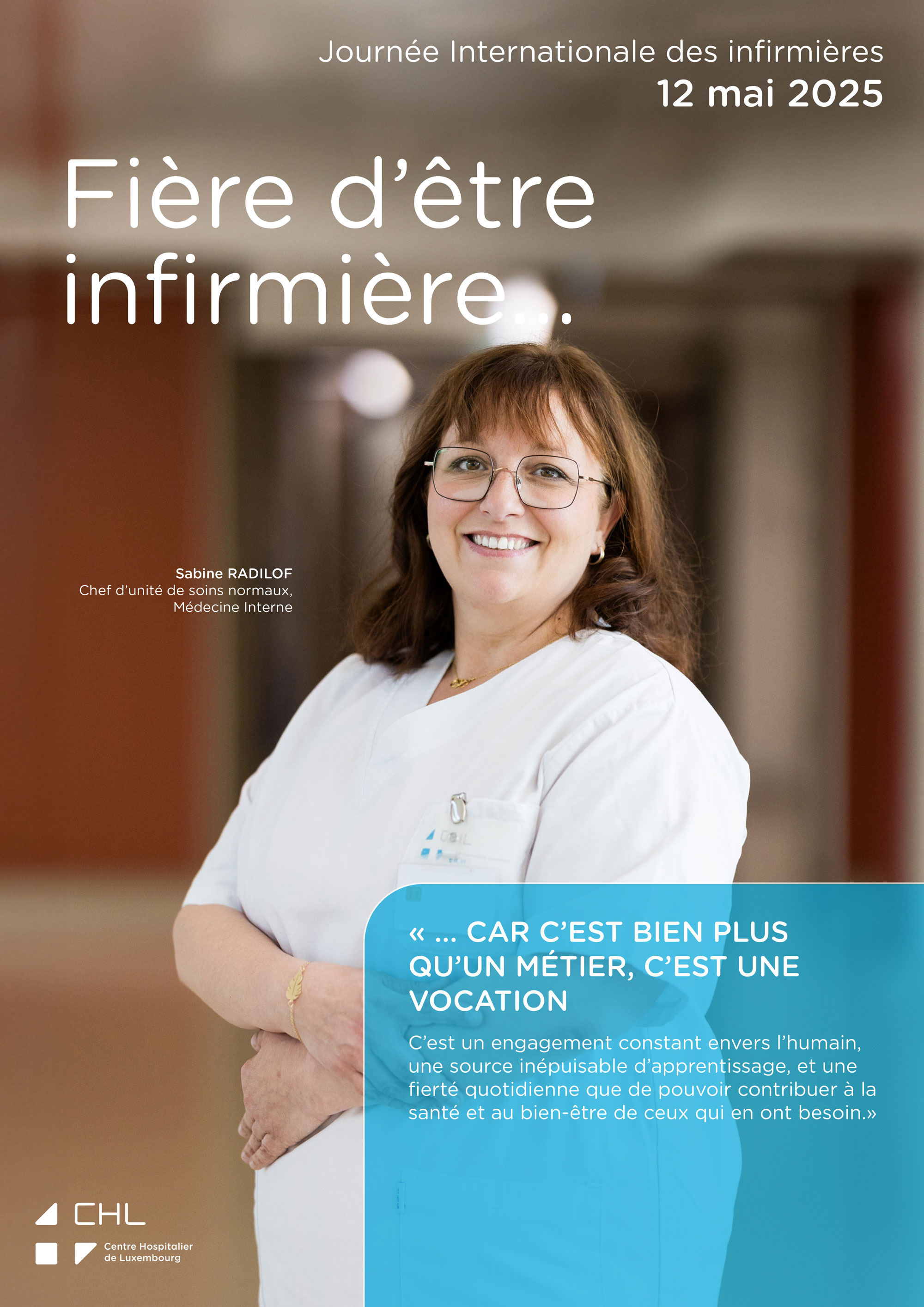 Affiche journée infirmière