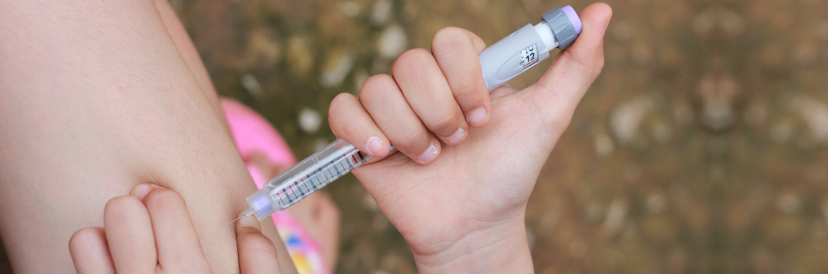 Injection au stylo à insuline