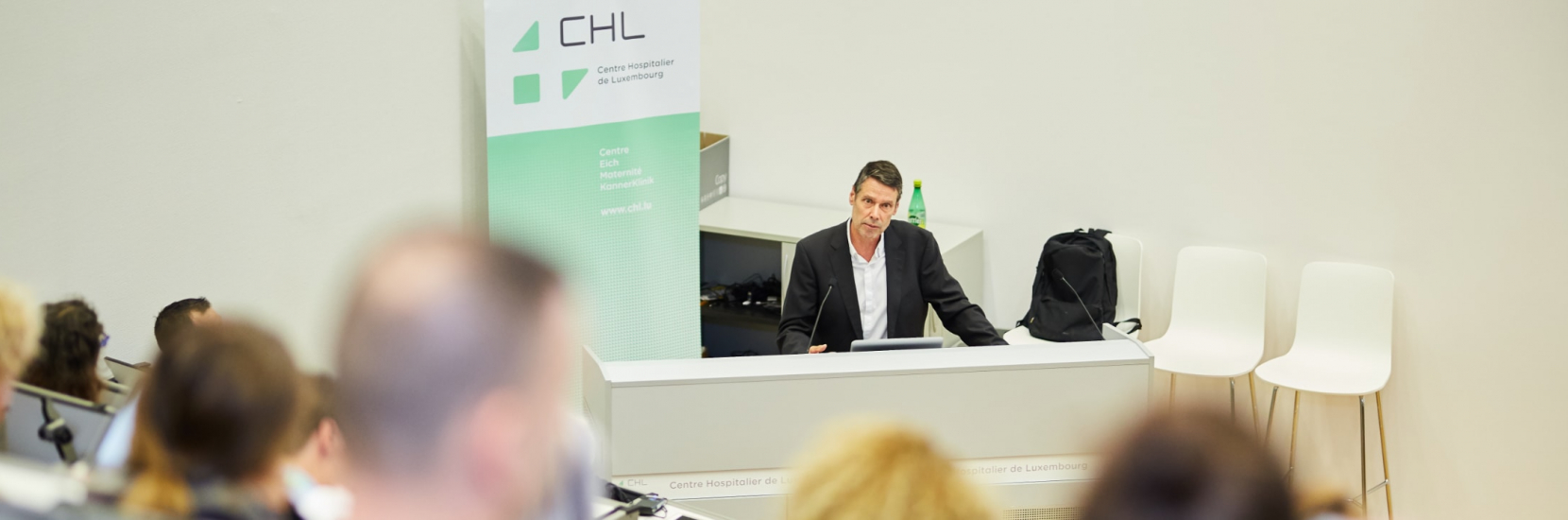 Lundi 23 septembre 2019, le CHL a lancé sa semaine de la sécurité hospitalière avec un cycle de conférences dédiées.