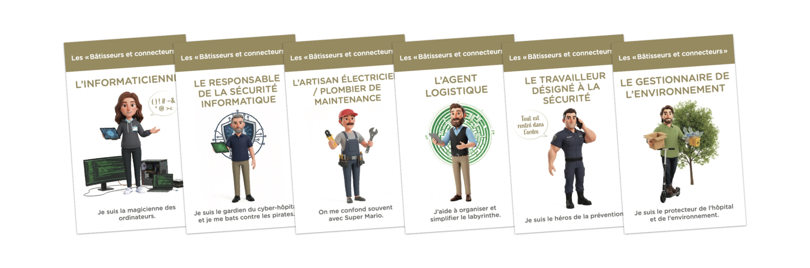 Famille 6 : Les "Bâtisseurs & Connecteurs" (Technique & IT)